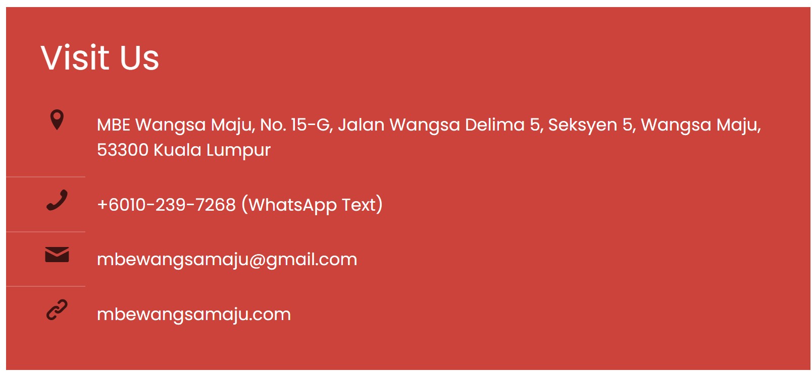 MBE-Wangsa-Maju-Jalan-Delima-Kuala-Lumpur-Suburban Centre